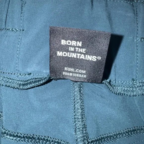 Kuhl Shorts Womens Small Blue Lightweight Hiking Athletic Elastic Waist Pockets - Picture 6 of 10